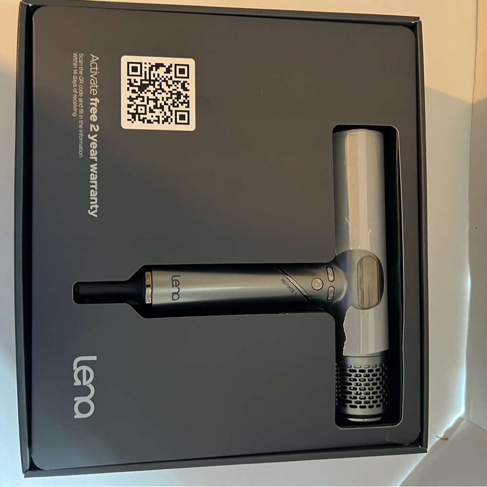 Lena Metallic Gray Hair Dryer - Picture 2 of 5
